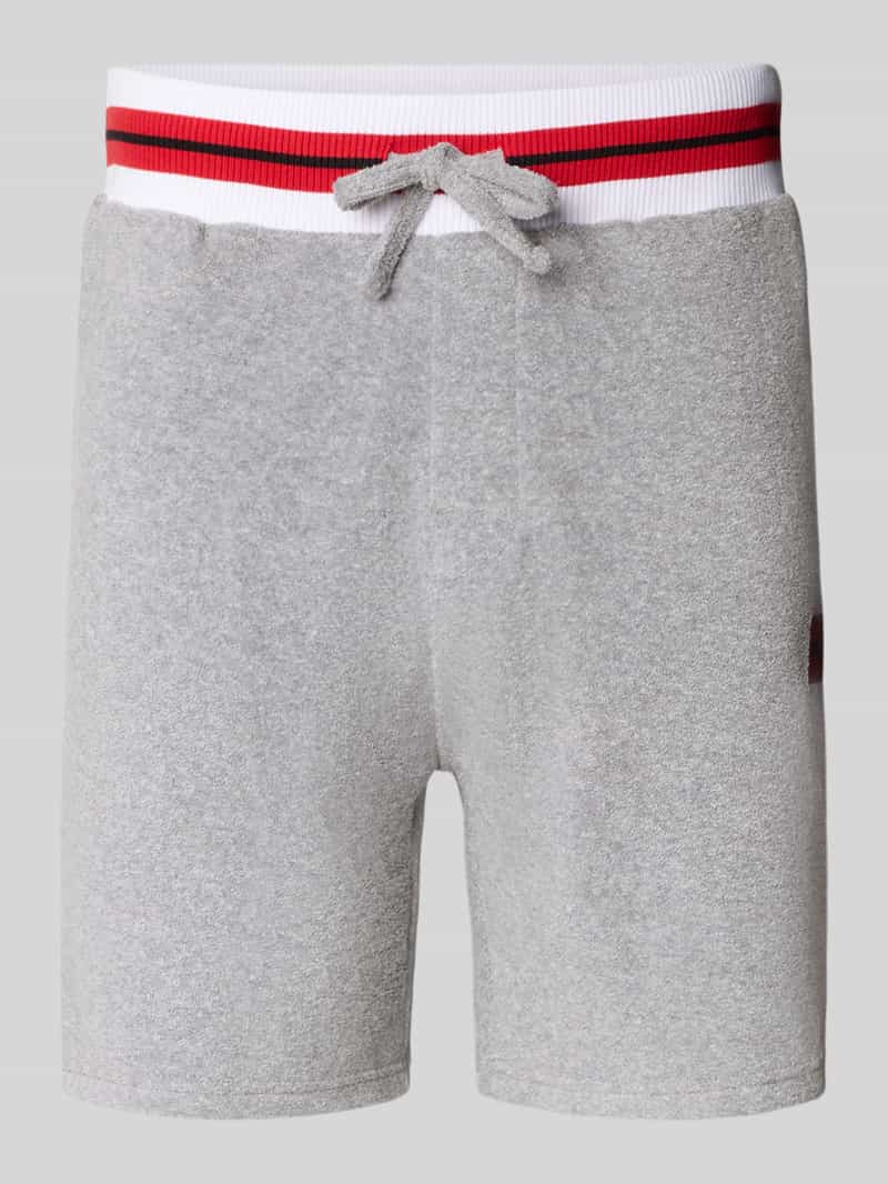 HUGO Korte broek met elastische band model 'JAXON'