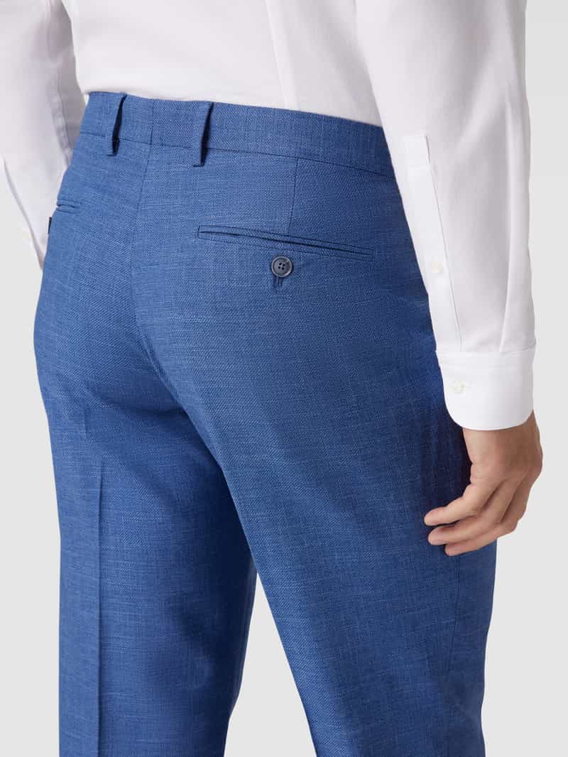 Christian Berg Men Regular fit pantalon met achterzakken
