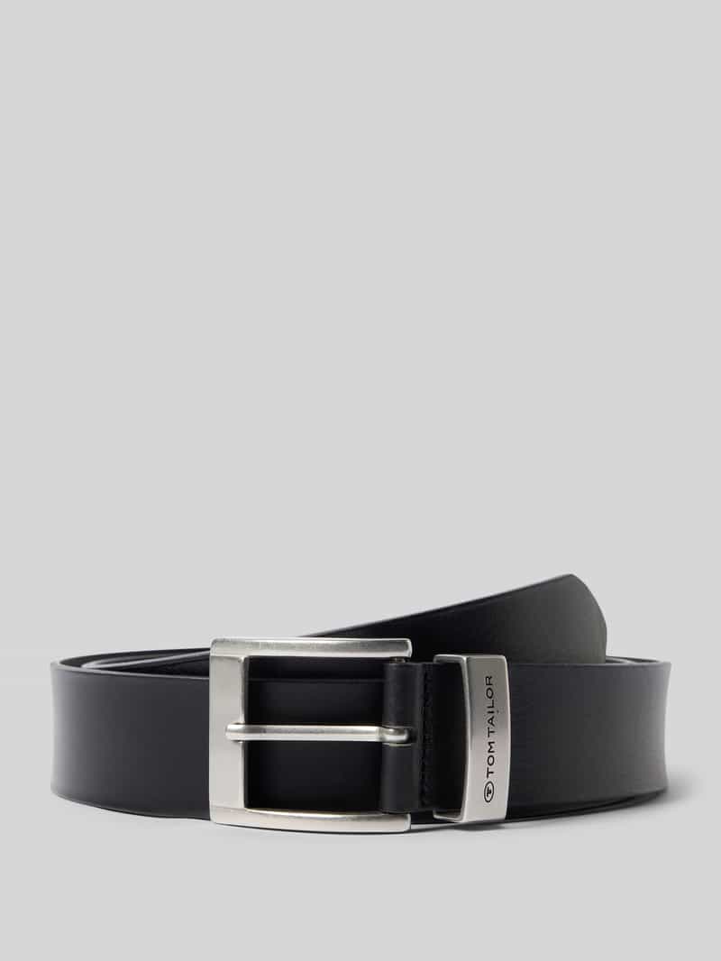 Leren riem met doornsluiting, model 'Tom'