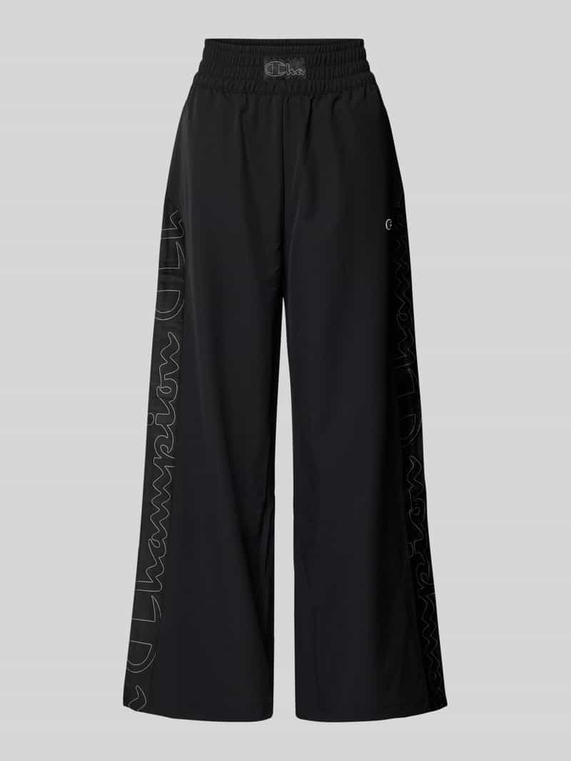 Champion Wide leg trackpants met galonstrepen