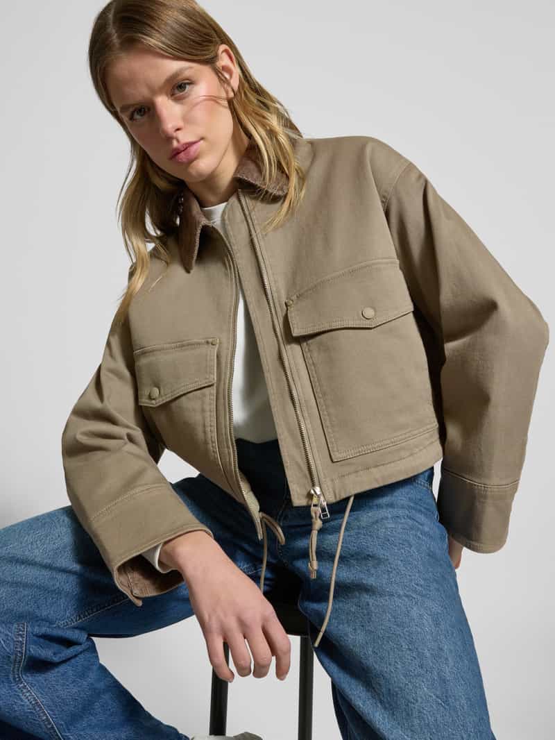 Marc O'Polo DENIM Jack met tweewegritssluiting