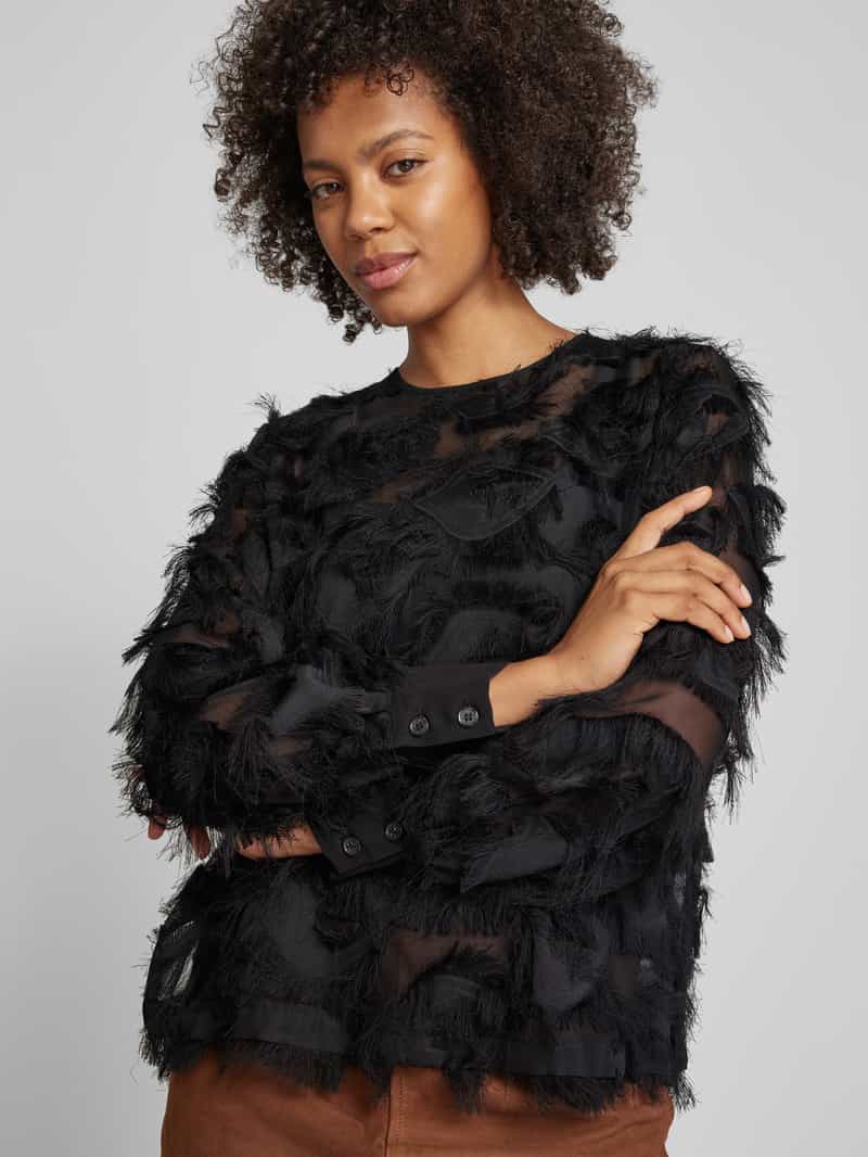 Marella Blouseshirt met franjes model 'DEMIEN'