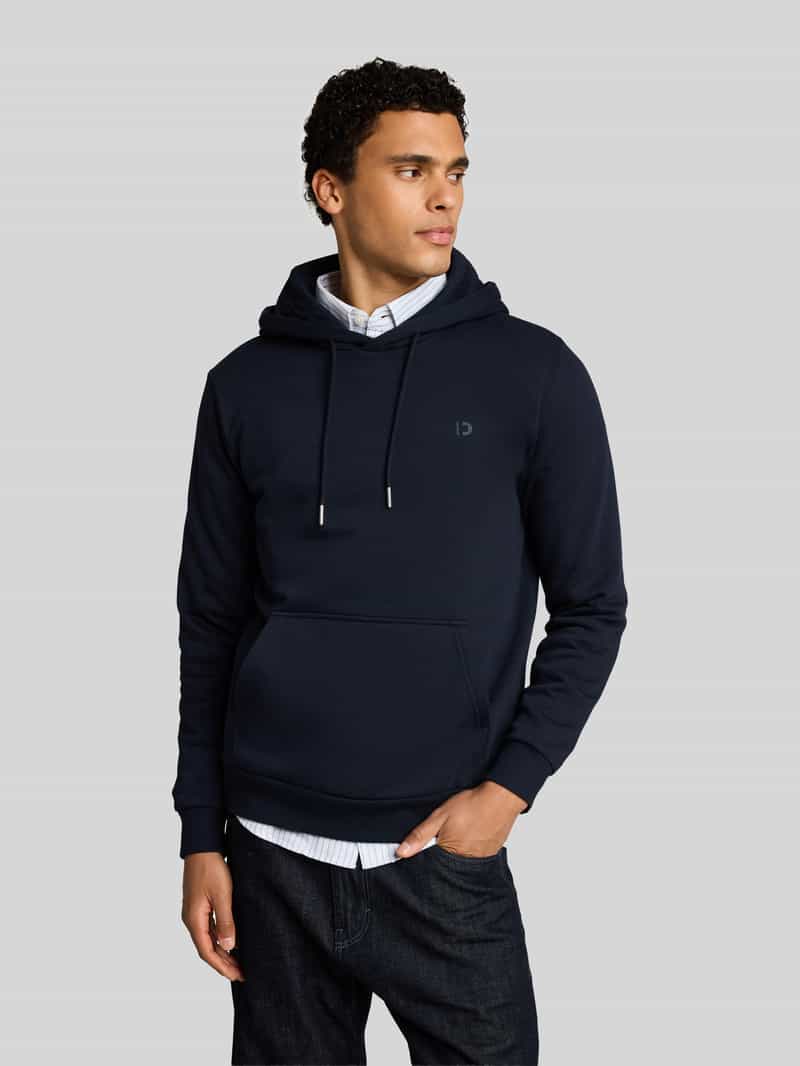 Tom Tailor Denim Regular fit hoodie van katoenmix