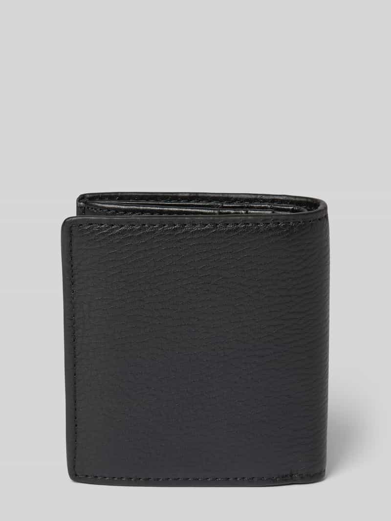Tommy Hilfiger Leren portemonnee met labelprint