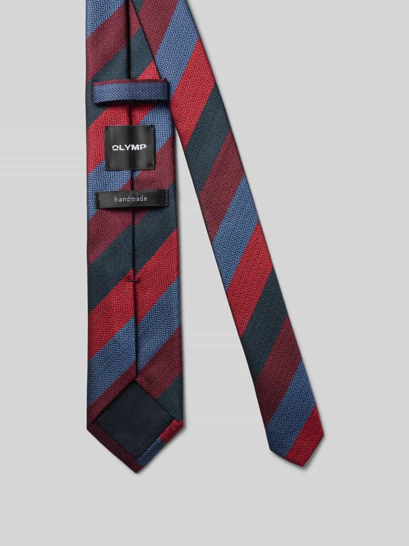 Olymp Stropdas met labeldetail