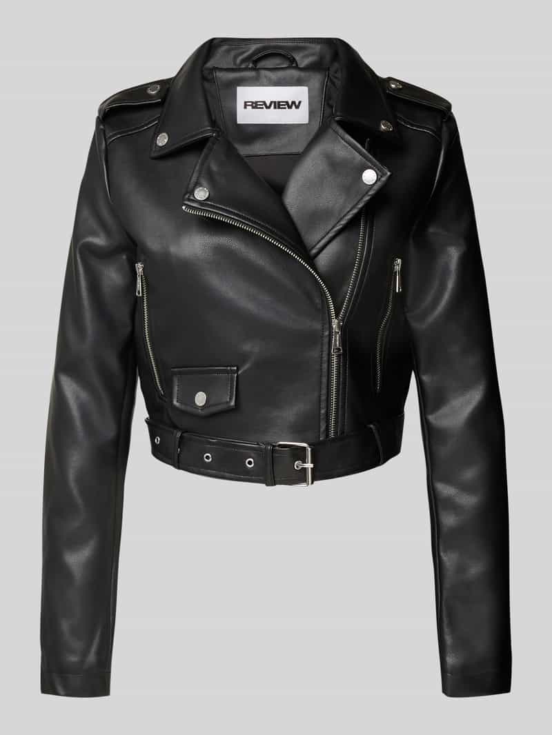 Review Bikerjack in leerlook