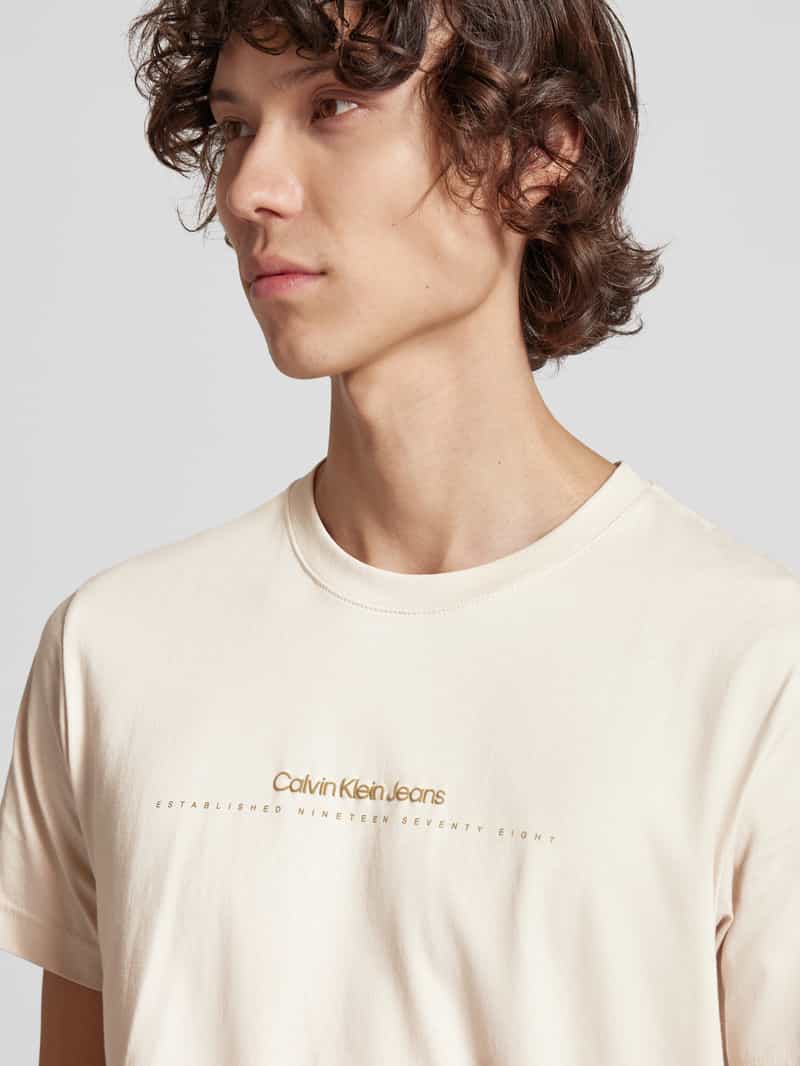 Calvin Klein Jeans T-shirt met labelprint