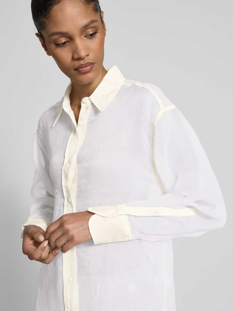 Boss Overhemdblouse met knoopsluiting model 'Baredana'
