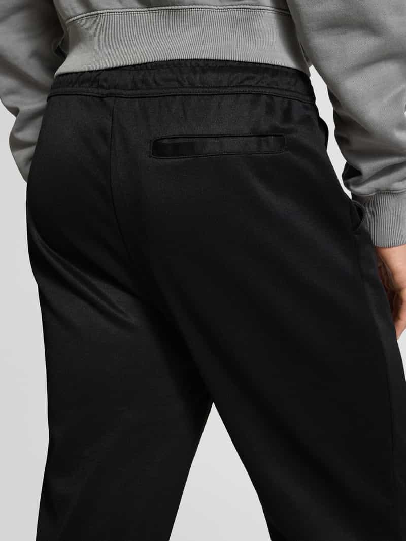 Pegador Trainingsbroek met elastische band en labelstitching