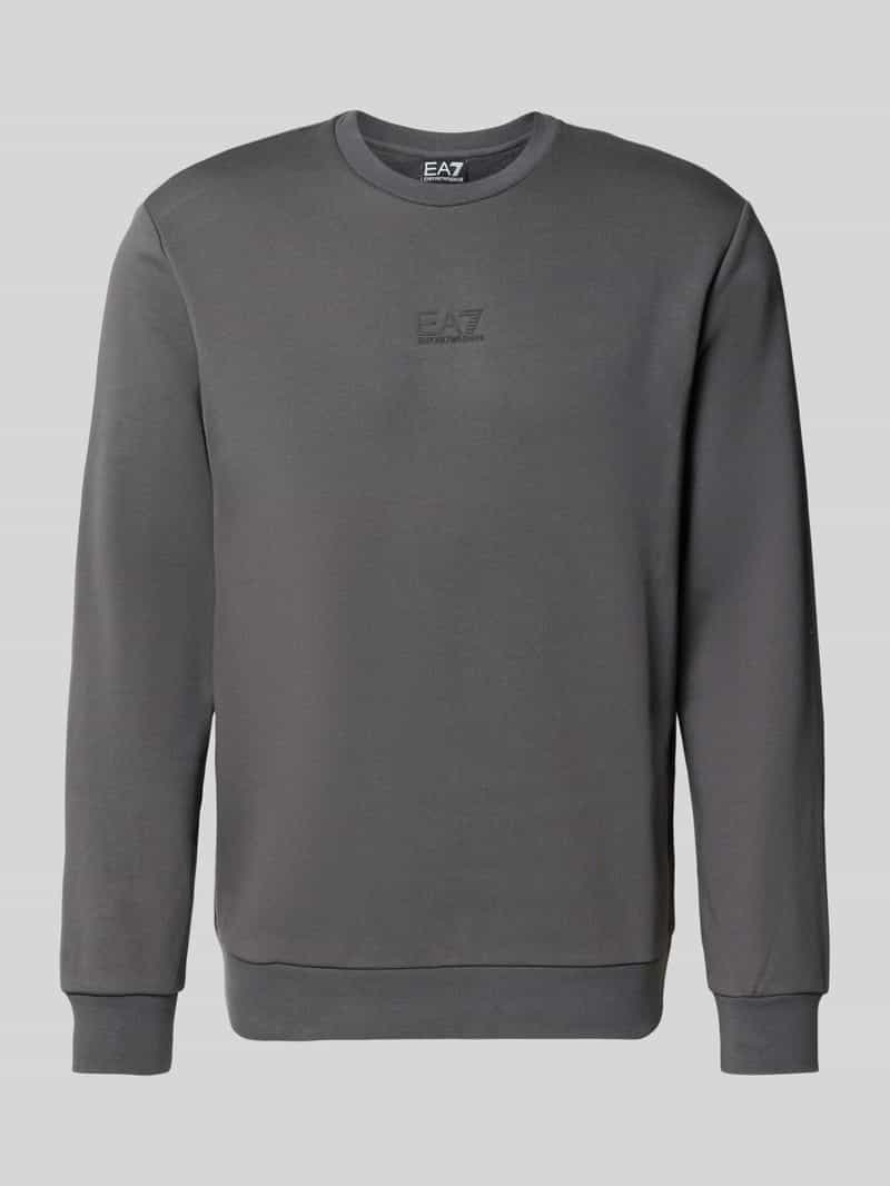 EA7 Emporio Armani Sweatshirt met labeldetail