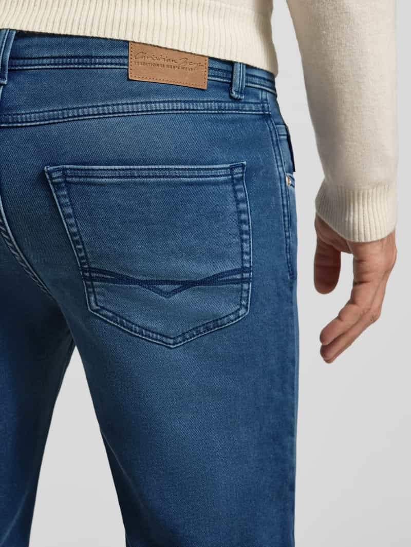 Christian Berg Men Regular fit jeans met 5-pocketmodel