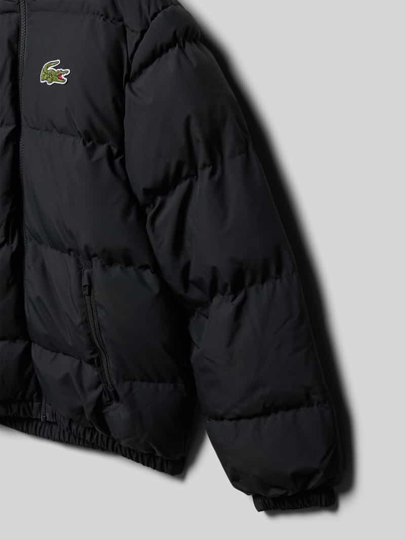 Lacoste Regular fit gewatteerd jack met logostitching