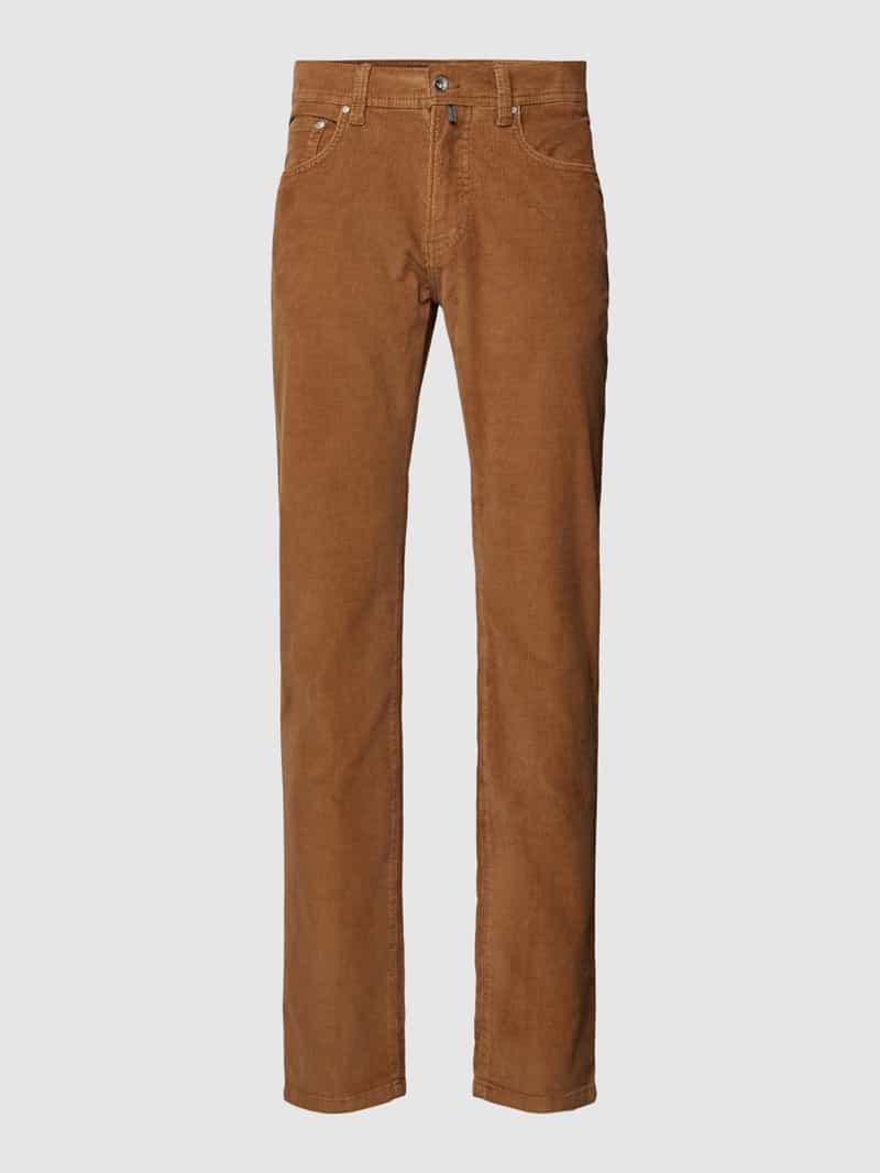 Pierre Cardin Corduroy broek in 5-pocketmodel model 'Lyon'