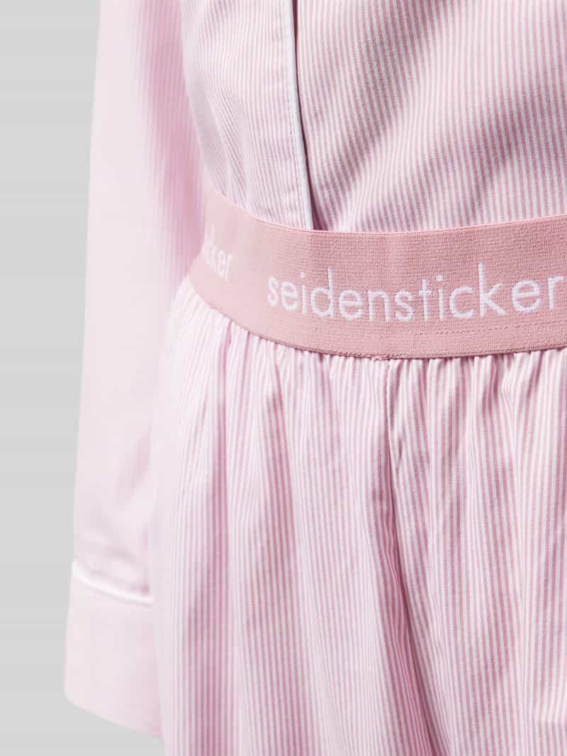 seidensticker Pyjama met knoopsluiting