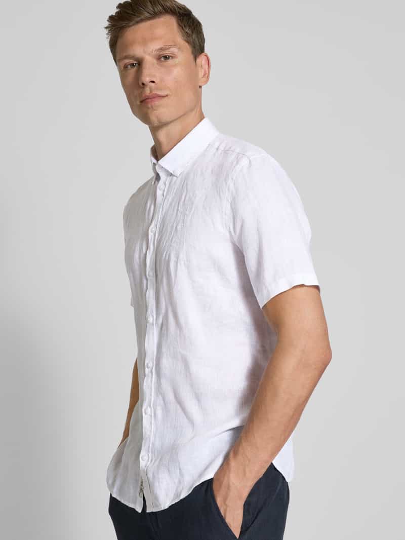 casual friday Slim fit vrijetijdsoverhemd met button-downkraag model 'Anton'