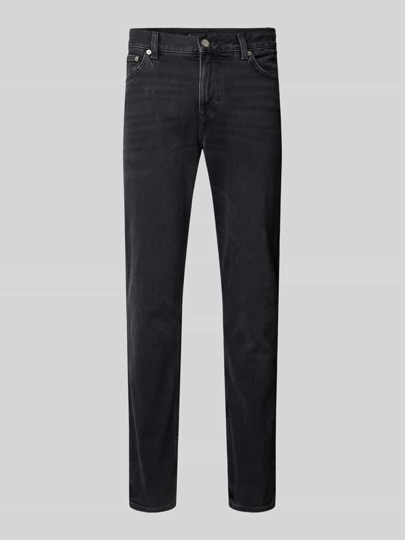 Tommy Hilfiger Straight fit jeans van viscose in 5-pocketmodel model 'DENTON'
