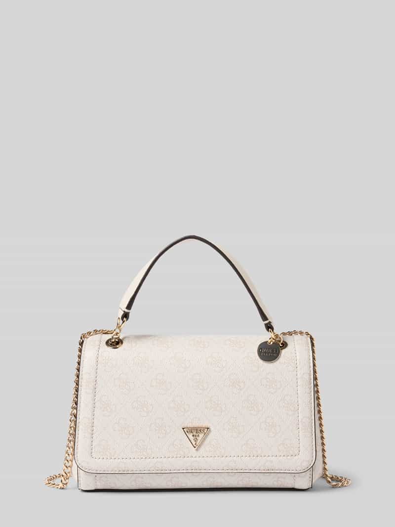 Handtas schoudertas met logo-applicatie model 'NOELLE II'