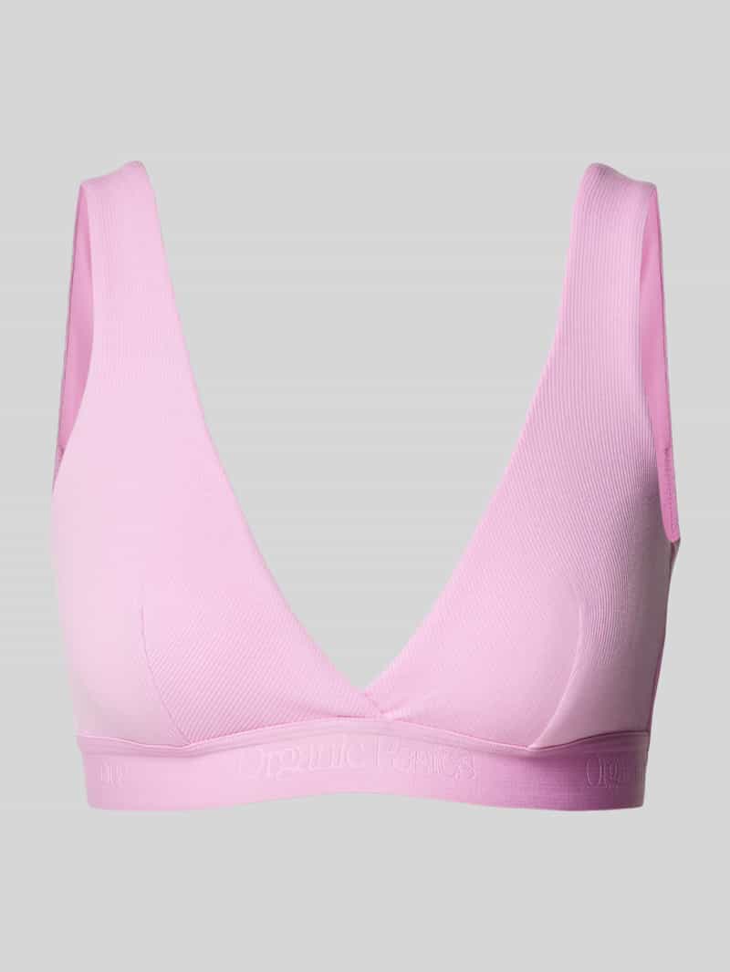 ORGANIC BASICS Bustier met elastische band met label