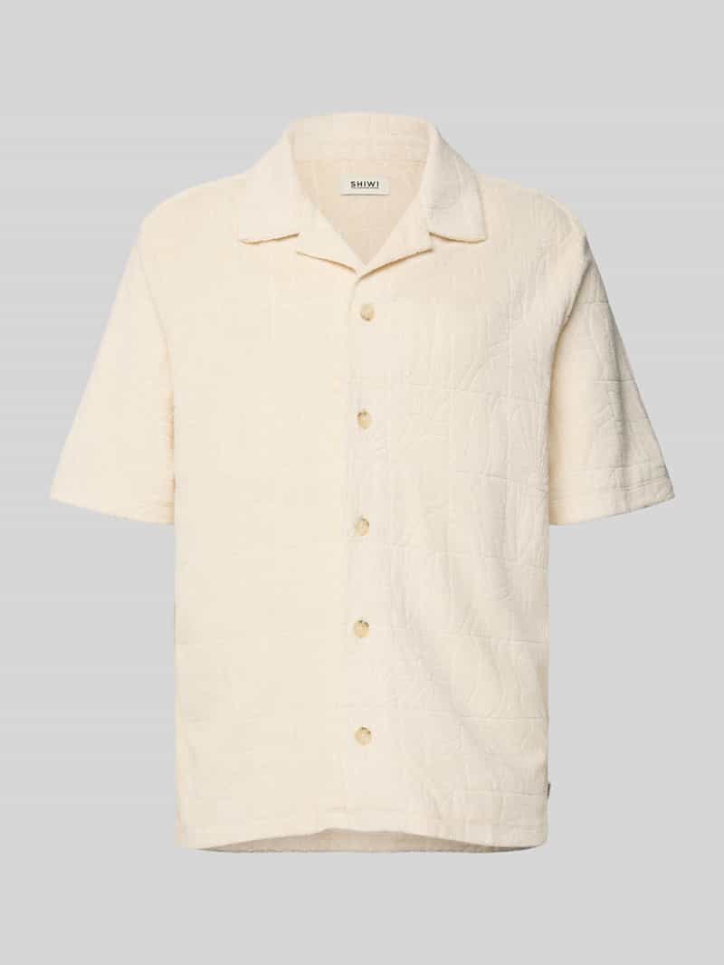 Shiwi Regular fit vrijetijdsoverhemd met reverskraag model 'Ted'