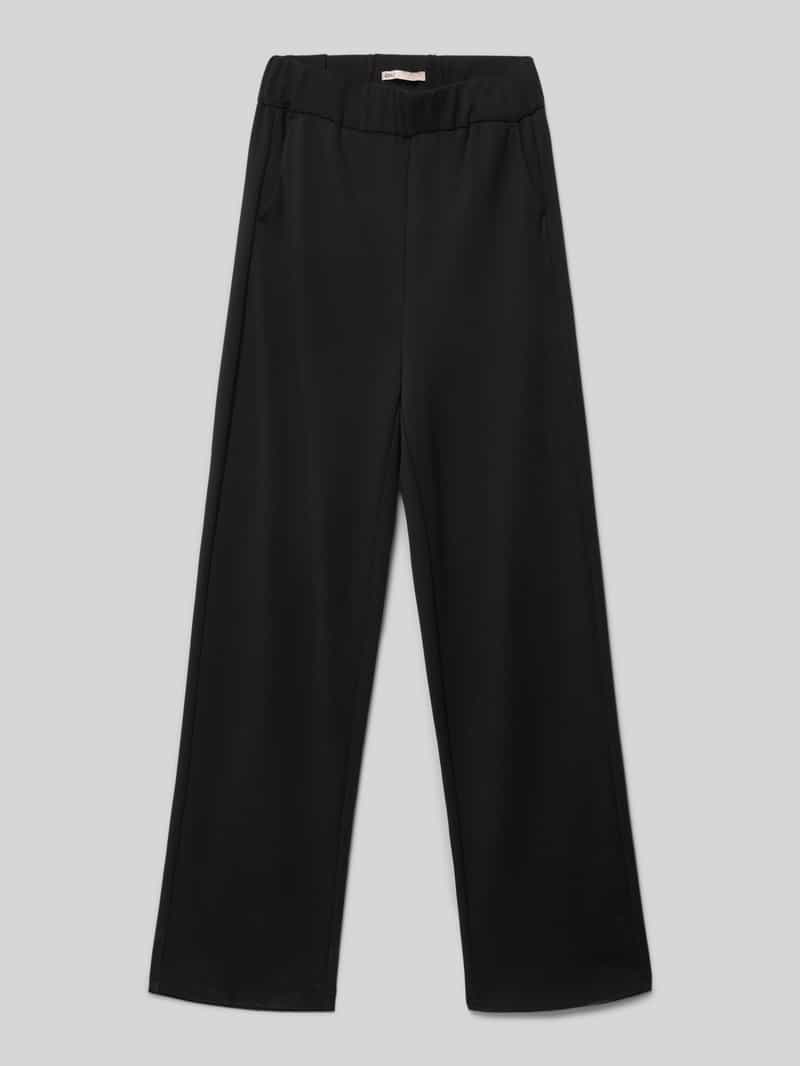 Only Relaxed fit wijde broek van viscosemix model 'POPTRASH LIFE'