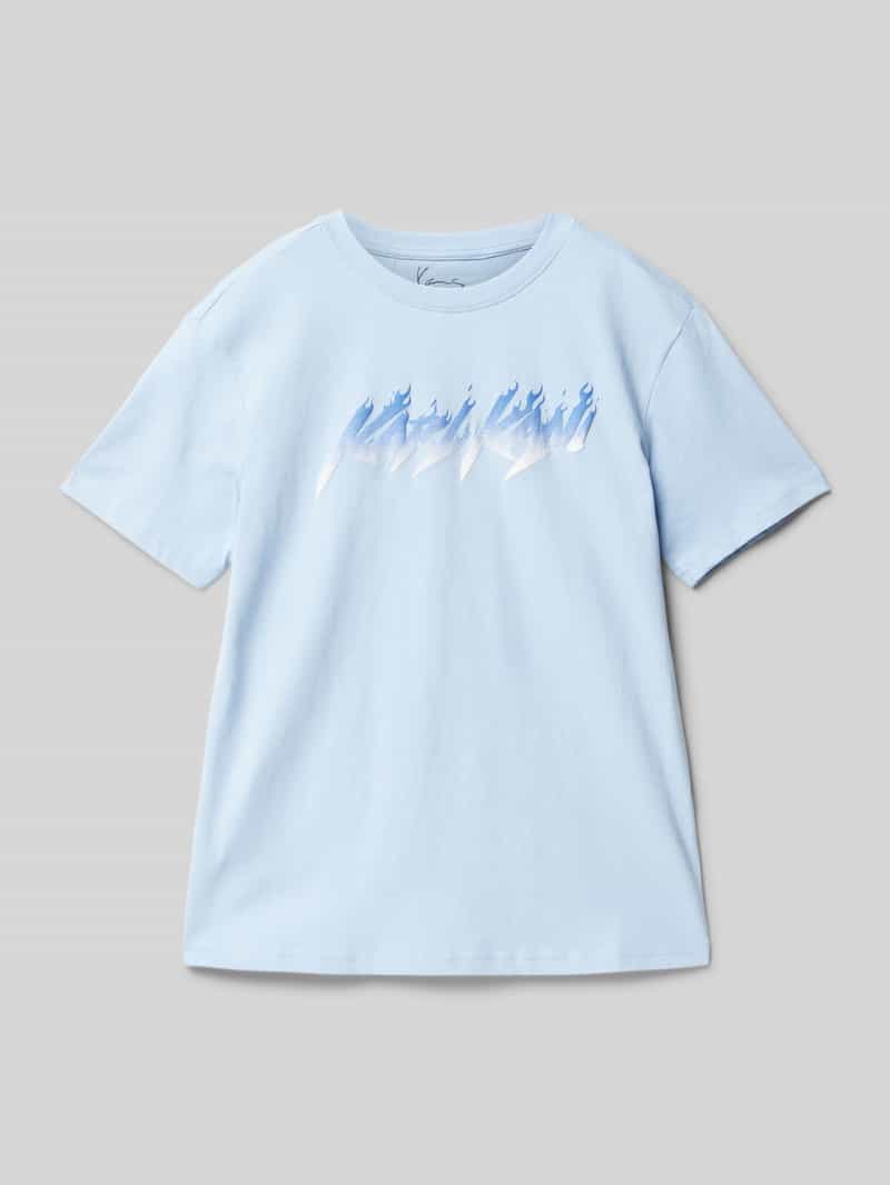 Karl Kani T-shirt met labelprint