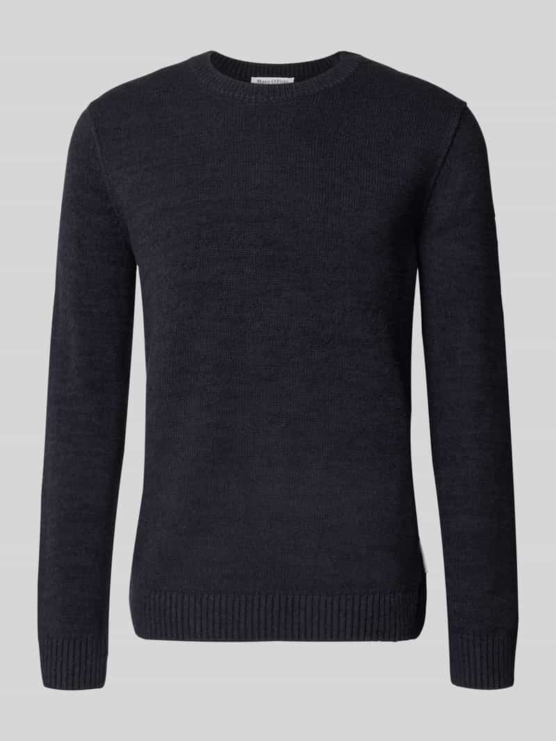 Marc O'Polo DENIM Regular fit gebreide pullover van katoenmix