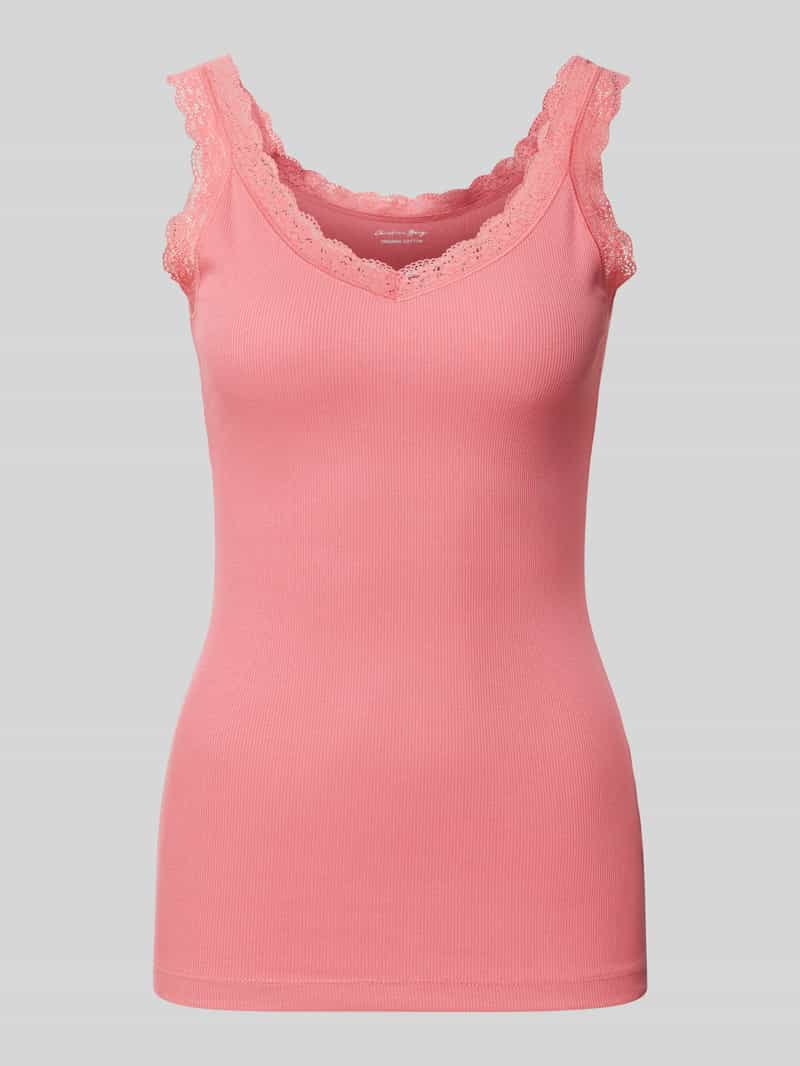Christian Berg Woman Tanktop met kant