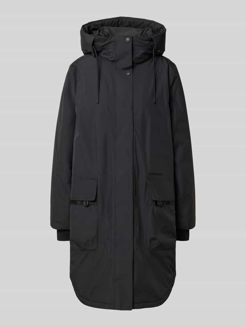 Didriksons Parka met capuchon en klepzakken model 'AIKO'