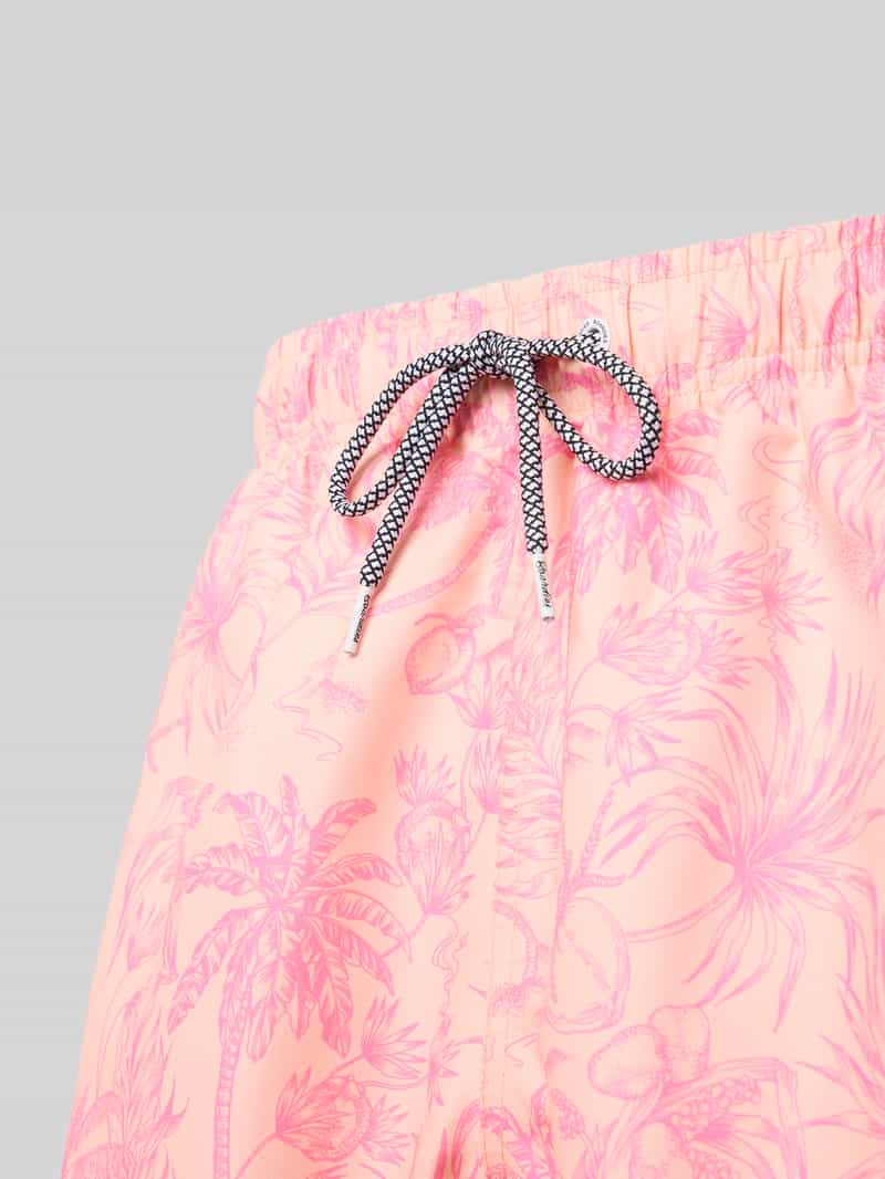 BOARDIES Zwembroek met elastische band model 'Peach'