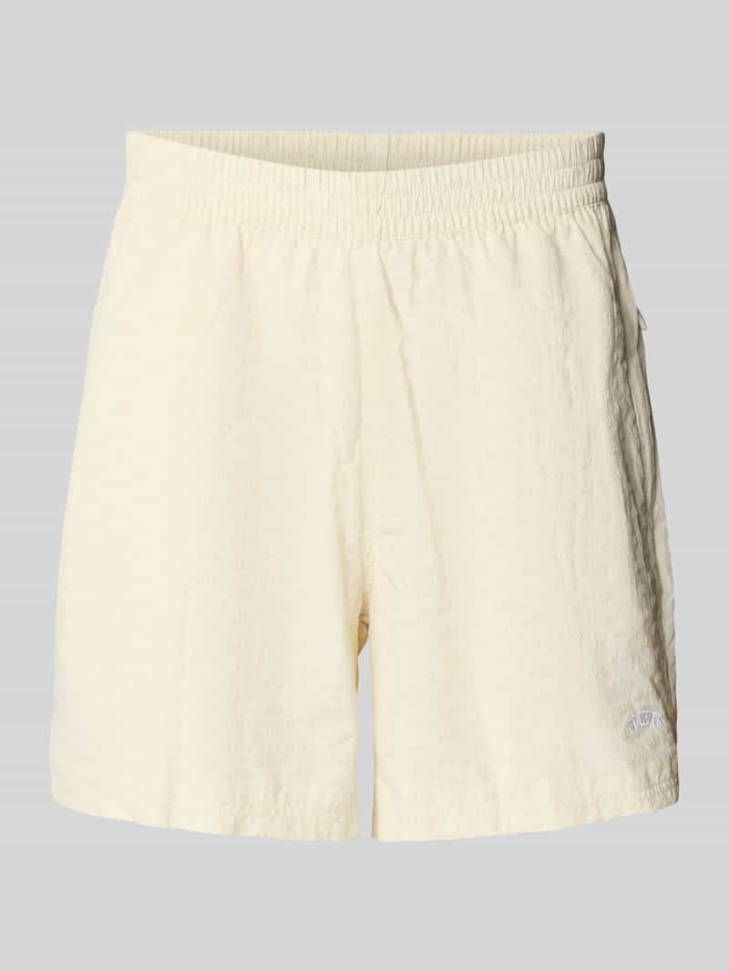 Relaxed fit korte broek met ritszakken