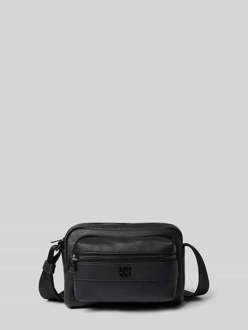 HUGO Crossbodytas met labeldetail model 'Quantic'
