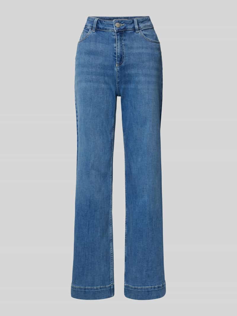 Christian Berg Woman Wide leg jeans in 5-pocketmodel