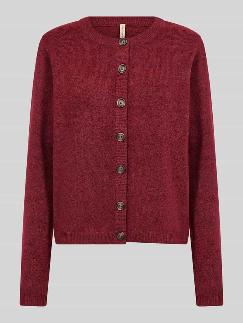 Soyaconcept cardigan met contrastknopen