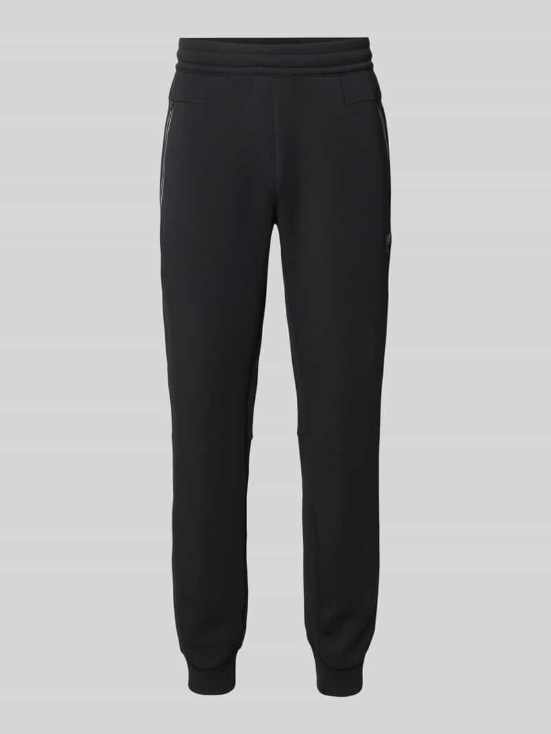 EA7 Emporio Armani Relaxed fit sweatpants met logo-applicatie model 'Train'