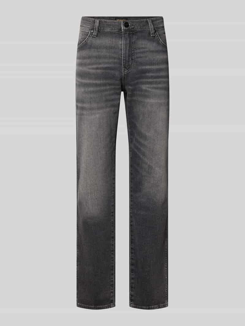 Wrangler tapered fit jeans van katoenmix model 'Redford'