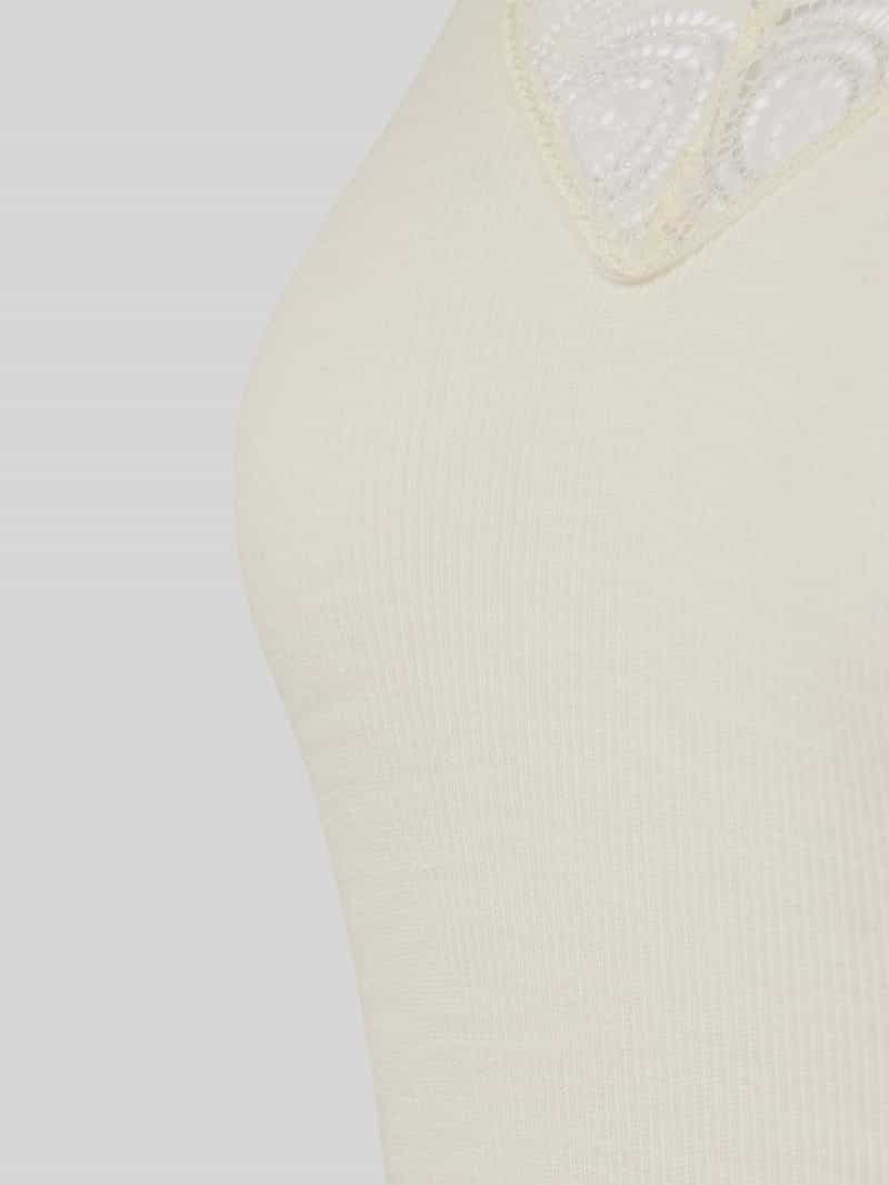 Hanro Shirt met 1 2-mouwen