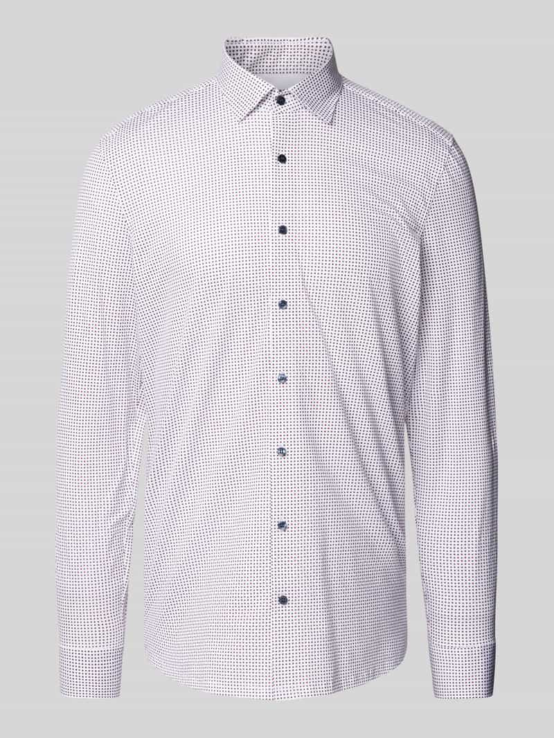 OLYMP Level Five Slim fit zakelijk overhemd met kentkraag model 'New York'
