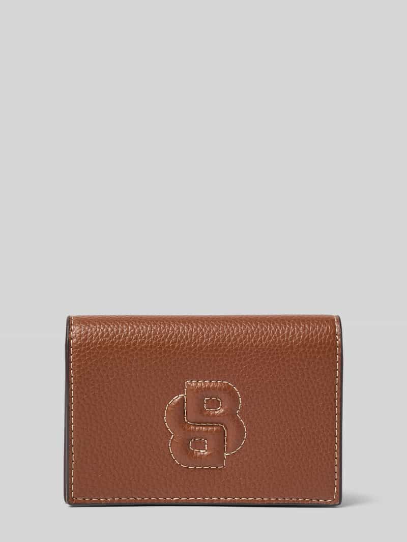 Boss Portemonnee met stitchingdetail