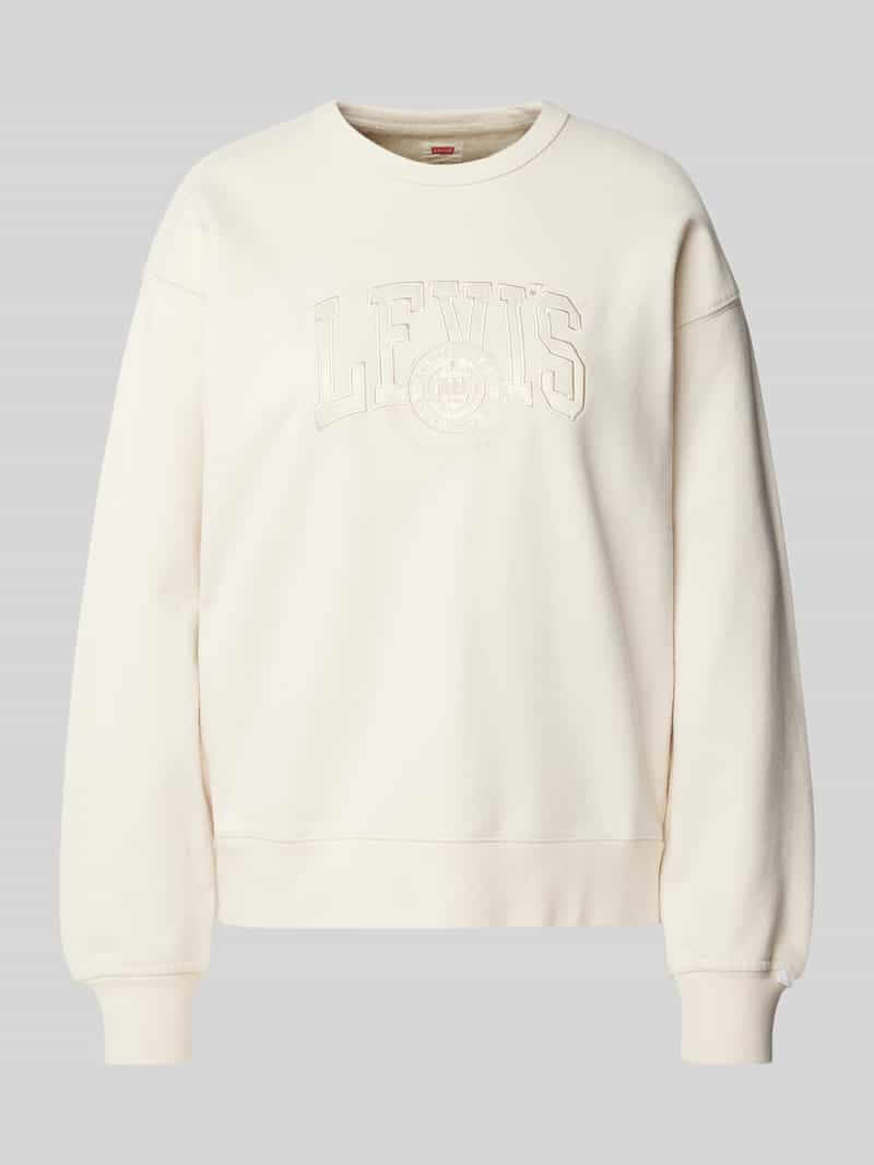 Levi's Sweatshirt met labelstitching