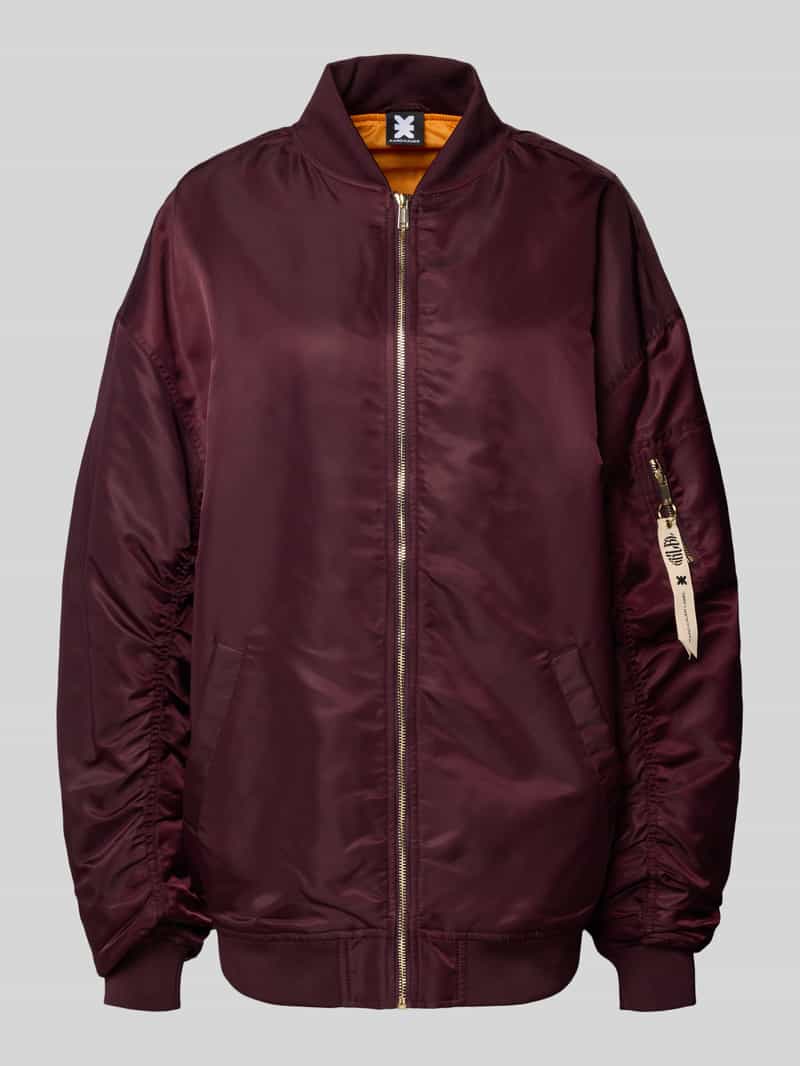 Karo Kauer Oversized bomberjack met steekzakken