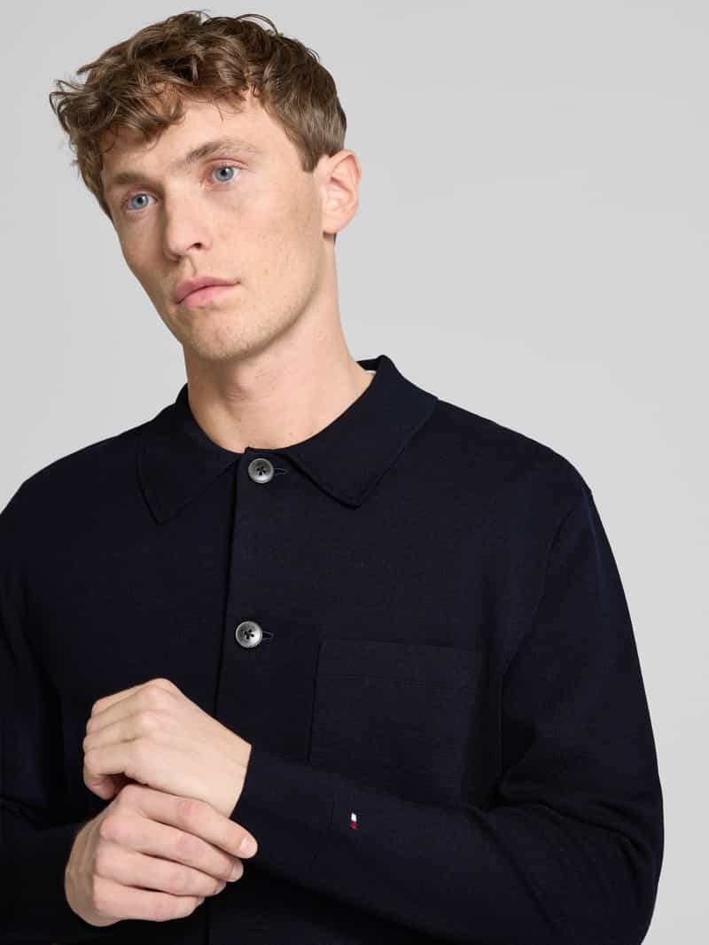 Tommy Hilfiger Cardigan met borstzak