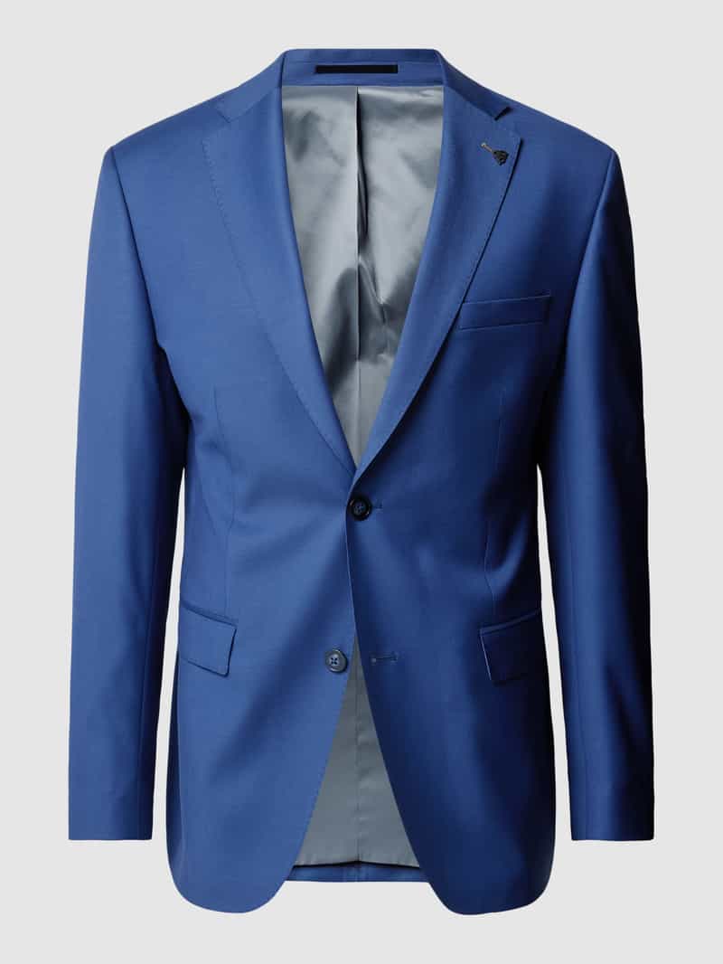 Roy Robson Slim fit colbert met logo-applicatie