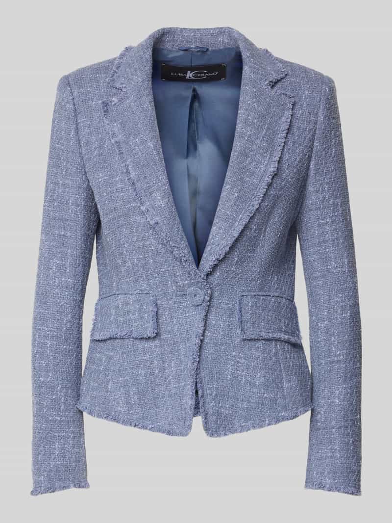 LUISA CERANO Blazer met franjes
