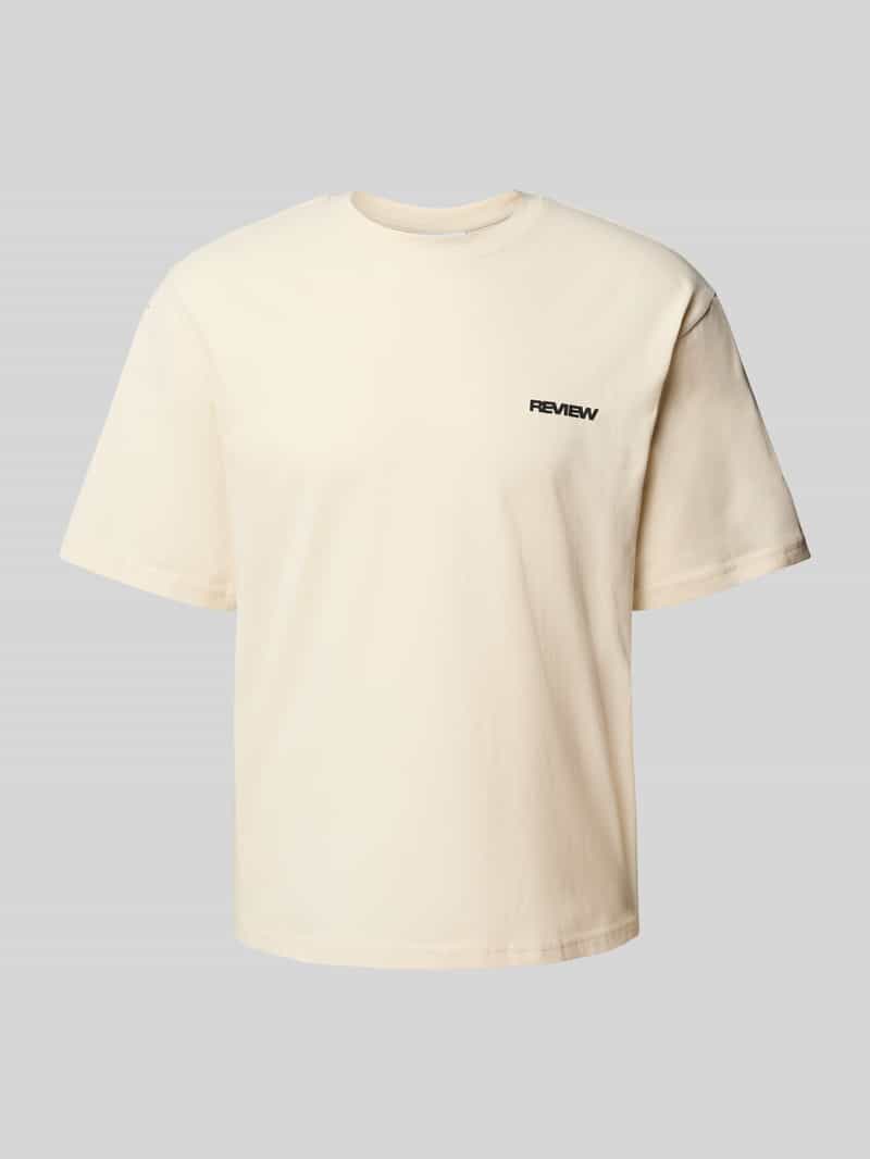 REVIEW T-shirt met ronde hals