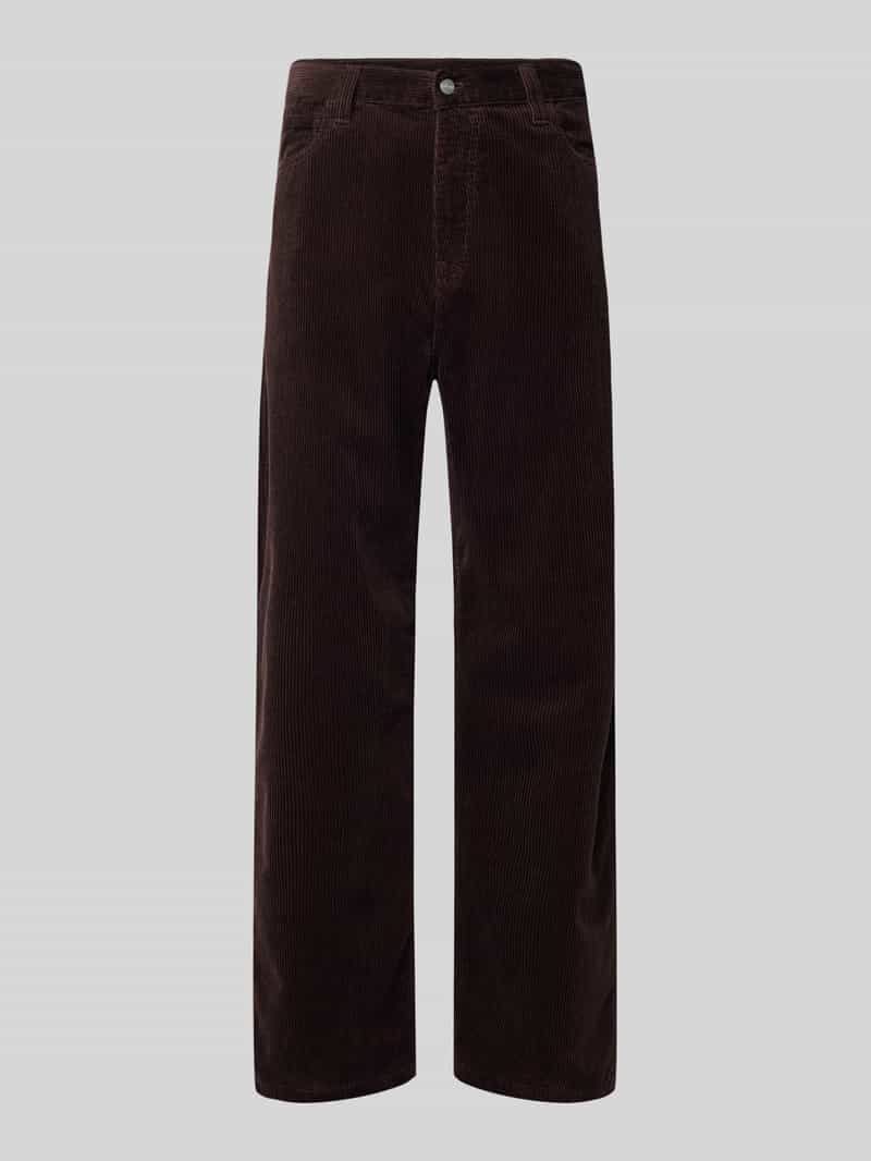 Carhartt Work In Progress Corduroy broek met steekzakken model 'LANDON'