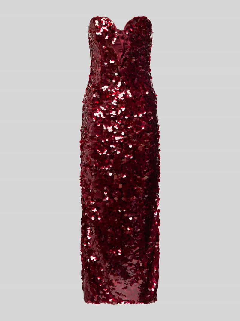 bardot Cocktailjurk met pailletten model 'BRAYA'