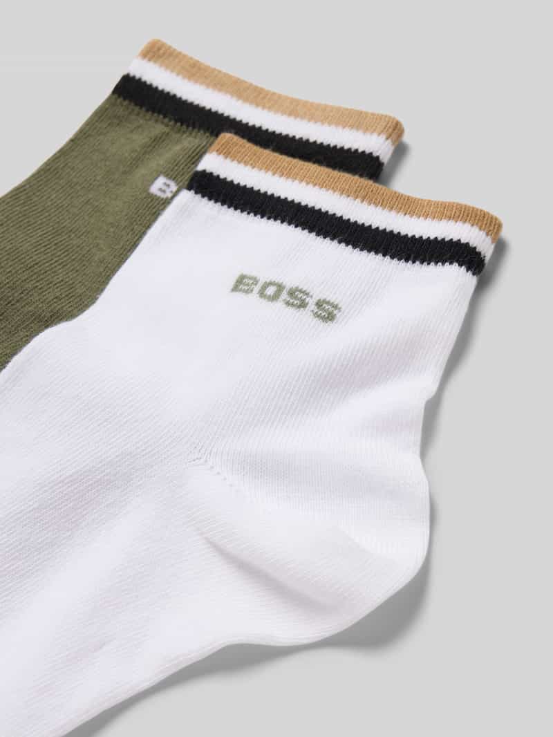 Boss Sokken van katoenmix in een set van 2 paar