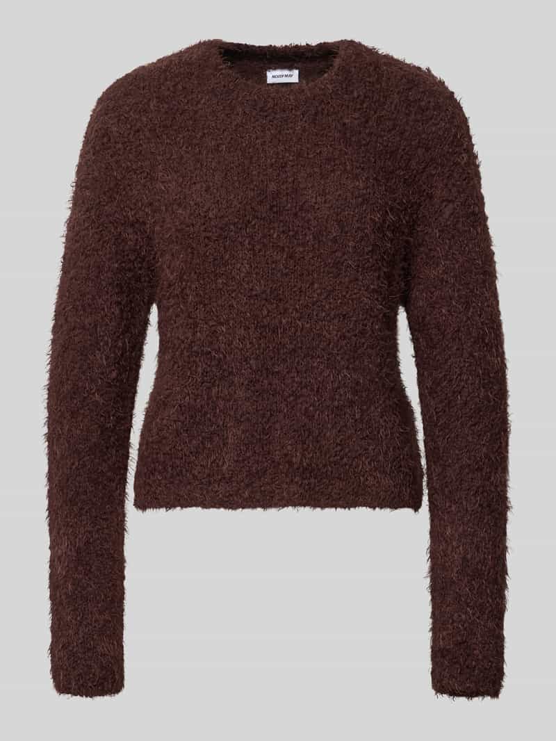 NOISY MAY Gebreide pullover met ronde hals model 'SASSY'