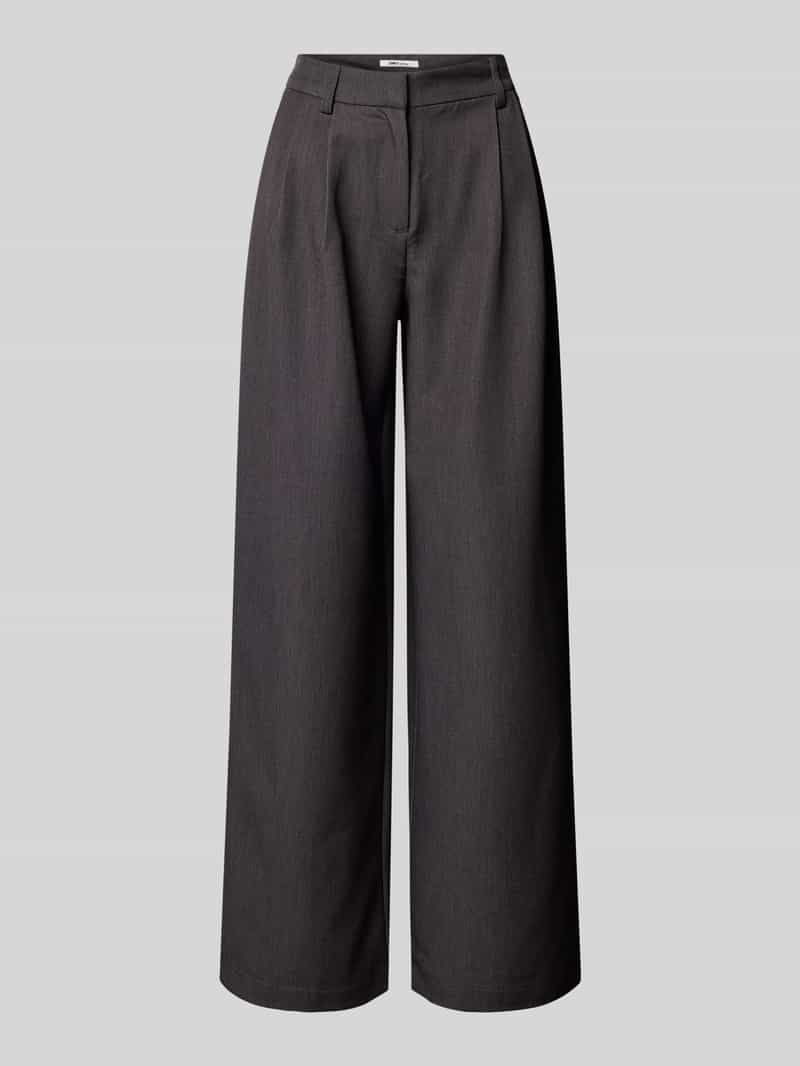 Only Regular fit broek met wijde pijpen model 'HATTIE'