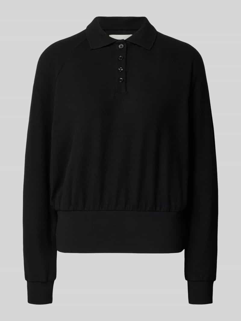 Opus Gebreide pullover met polokraag model 'Geigi'